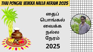 தைப்பொங்கல் வைக்க உகந்த நேரம் 2025  Pongal 2025 Time  Pongal 2025 Date  Digital Naveen [upl. by Yhtak817]