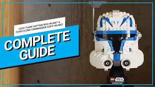 The complete guide to LEGO Star Wars Clone Helmets 2023 [upl. by Pacian695]