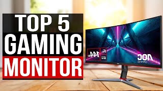 TOP 5 Best Gaming Monitor 2024 [upl. by Fredericka]