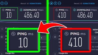 How to Decrease the PING and Increase the Internet SPEED on Windows 1011 [upl. by Gerick]