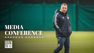 Full Celtic Media Conference  Brendan Rodgers on Transfer Window Champions League amp Glasgow Derby [upl. by Ilyssa]