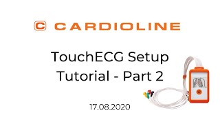 Cardioline TouchECG HD Demo Part 2 [upl. by Ahsiel]