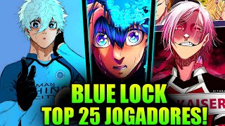 TOP 25 JOGADORES MAIS CAROS DE BLUE LOCK [upl. by Sayres]