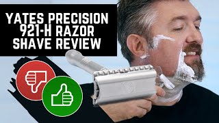 Wet Shave Review Yates Precision 921H Solid Bar Double Edge Safety Razor [upl. by Stoll]