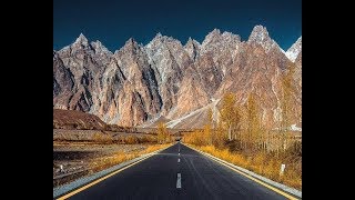 Karakoram Highway Toward Passu cones HD  YouTube [upl. by Deys]