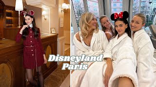 girls DISNEYLAND PARIS trip 🏰 Disneyland Hotel REOPENING post renovation [upl. by Zenobia]