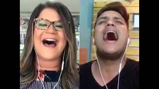 Jó  Midian Lima e Leandro Nascimento  Smule [upl. by Annail244]