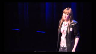 Jo Flockton Jack Petcheys Speakout Challenge Grand Final July 2012 [upl. by Lalla]