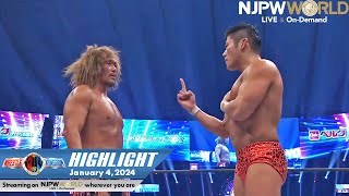 WRESTLE KINGDOM 18 in TOKYO DOME HIGHLIGHT｜NJPW 1424 [upl. by Bondy132]