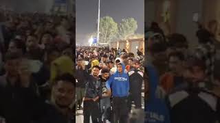 Huge Crowd Outside the gate of Bakshi Stadium Srinagar for the final match of Legends league [upl. by Hsot143]