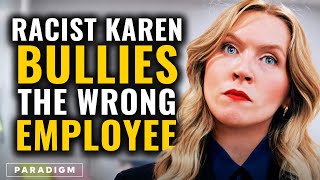 Racist Karen Bullies The Wrong Employee [upl. by Spatola535]