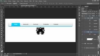 Photoshop CS6 Creación de Elementos Web vol 1 Menú I mp4 [upl. by Aruasor]
