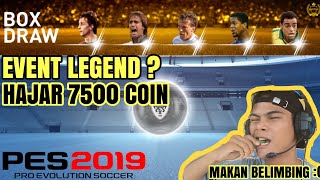 TRICK ROLLBALL PES 2019 EVENT LEGEND BOXDRAW TERBARU  CHALLENGE MAKAN BELIMBING ASEM [upl. by Jollanta]