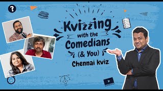 KVizzing With The Comedians amp You Chennai Edition I  FT Baggy Karthik Sumukhi [upl. by Jacquetta]