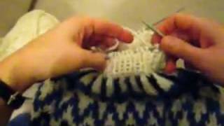 How to knit a Icelandic Sweater [upl. by Elletnohs]