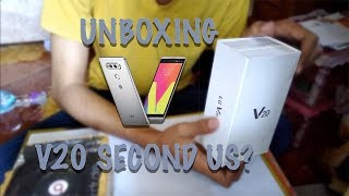 UNBOXING LG V20 EX INTER US996  DIKASIH BONUS SAMA SELLERNYA [upl. by Alimac]