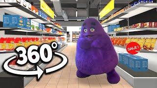 Grimace Supermarket in 360VR [upl. by Margetts]