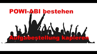 Das Powi ABI bestehen Aufgabenstellung kapiern [upl. by Urita]