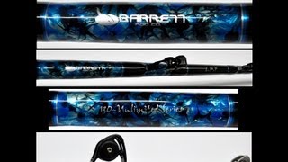 130unlimited goliath grouper  shark fishing rod custom marble finish [upl. by Ahsennod143]