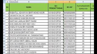 cara menggunakan formula Vlookup [upl. by Ahsot879]