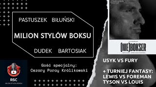 KLINCZ LIVE 3  NIEBOKSER  historia Najmana Lewis vs Foreman Louis vs Tyson Fury vs Usyk [upl. by Gower]