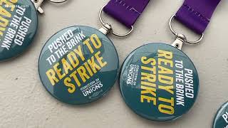 750000 Kaiser Permanente healthcare workers on strike across 5 states [upl. by Wurst680]