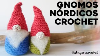 GNOMO o DUENDE NÓRDICO a crochet  NAVIDAD Ahuyama Crochet [upl. by Rochus]