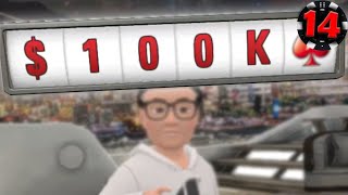 100000 SpinNGo 30 Days In PokerStars VR Day 14 [upl. by Aicnilav]