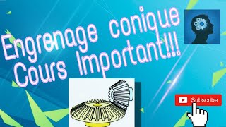 Transmettre  Engrenage conique cours IMPORTANT [upl. by Acinoreb]