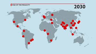 Urbanisation and the rise of the megacity [upl. by Ennairam641]