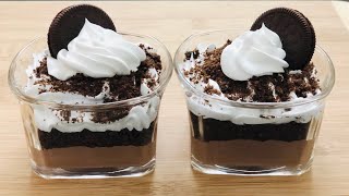 Only 3 Ingredients Oreo Dessert  Oreo No Bake Dessert Recipe  Oreo Pudding  Oreo Mousse  Eggless [upl. by Bowman]