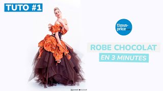 Tuto couture robe chocolat [upl. by Nilrah]