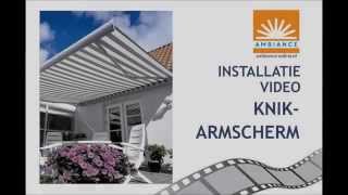 knikarmscherm installatie  Ambianceonline [upl. by Hamburger272]