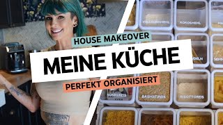 HOUSE MAKEOVER Meine perfekt organisierte Küche 🏡✨ [upl. by Okoyk]