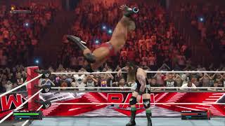 Gameplay W2K24 Pc  Randy Orton VS Wolfgang [upl. by Anival]