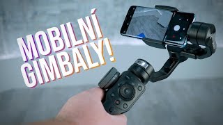 Mobilní gimbaly čili stabilizátory pro telefony Co umí a jak je využít SROVNÁVACÍ RECENZE 860 [upl. by Elli430]