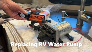 Replacing our RV Shurflo Water Pump with a Seaflo 42 Series Water Pump [upl. by Craven379]