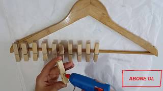 Çamaşır Mandalı ile Neler Yapılır 4 Harika Fikir  What to Do with Clothes Pegs 4 Great Ideas [upl. by Atinek]