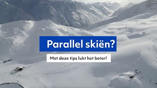 Parallel skiën Met deze tips lukt het beter [upl. by Matheson]