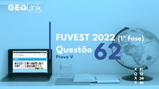 FUVEST 2022 primeira fase questão 62 Prova V [upl. by Perry]