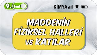 Maddenin Fiziksel Halleri ve Katılar  Öğrenme Garantili Özet Anlatım 2023 [upl. by Yllier]