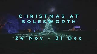 Step into Christmas at Bolesworth in 2023  24 November  31 December  Cheshire [upl. by Lever]