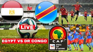 Egypt vs DR Congo Live Stream Africa Cup of Nations AFCON Football Match Today Score Pharaohs Direct [upl. by Lytle]