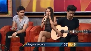 Vazquez Sounds Te Soñare  Entrevista en MTY 2014 [upl. by Annhoj]