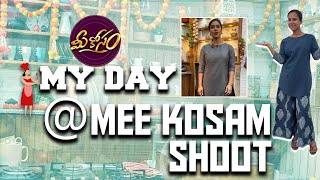 My day Meekosam Shoot  mee kosam  Swapna Vaitla [upl. by Euqirrne160]