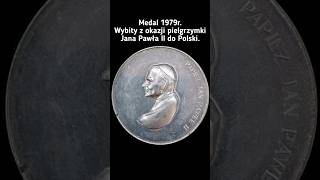 Medal Jan Paweł drugi 1979 Syn Narodu Polskiego short Papież Pielgrzymka [upl. by Mullen]