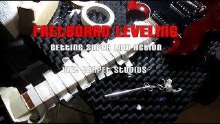 FRET LEVELING for super low action  the easy way [upl. by Retsevel14]