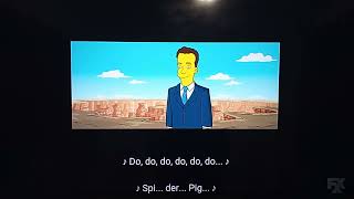 The Simpsons Movie 2007 End Credits FXX version [upl. by Netti571]