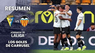 ¡Este joven Valencia goleó y se atreve a soñar con Europa  Resumen del Cádiz CF 14 Valencia CF [upl. by Intisar817]