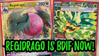 How to Play the BEST Regidrago VStar Deck Pokemon TCG Live [upl. by Nnomae]